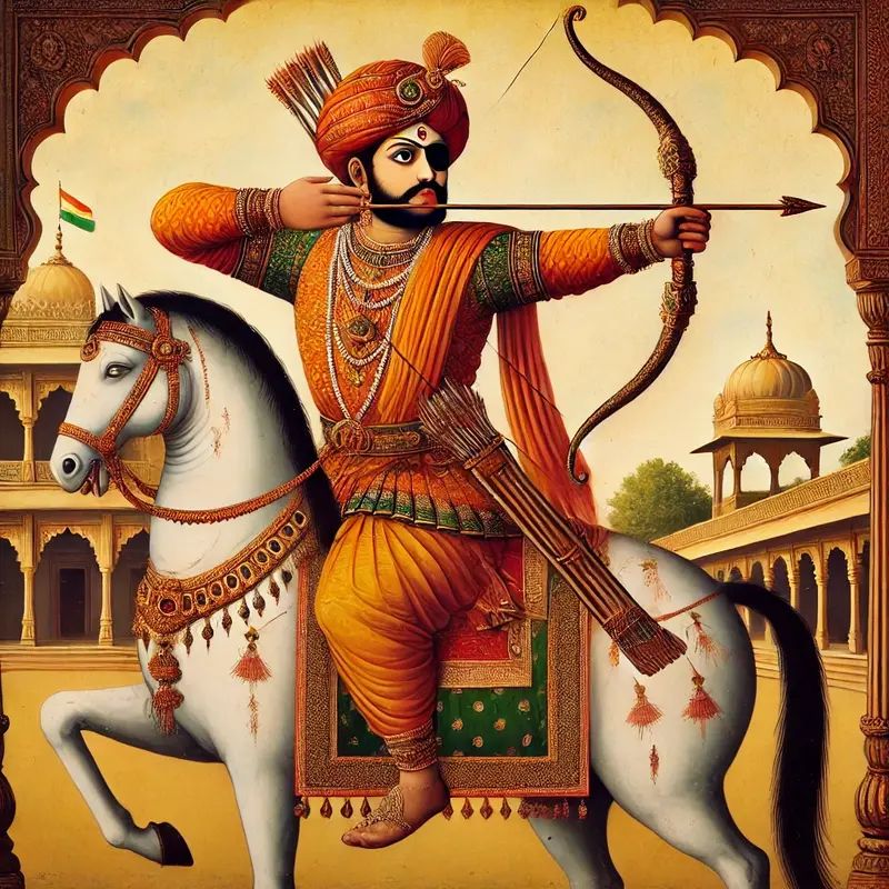राजा की पेंटिंग | The King’s Painting - Read in Hindi, English, Urdu & Farsi