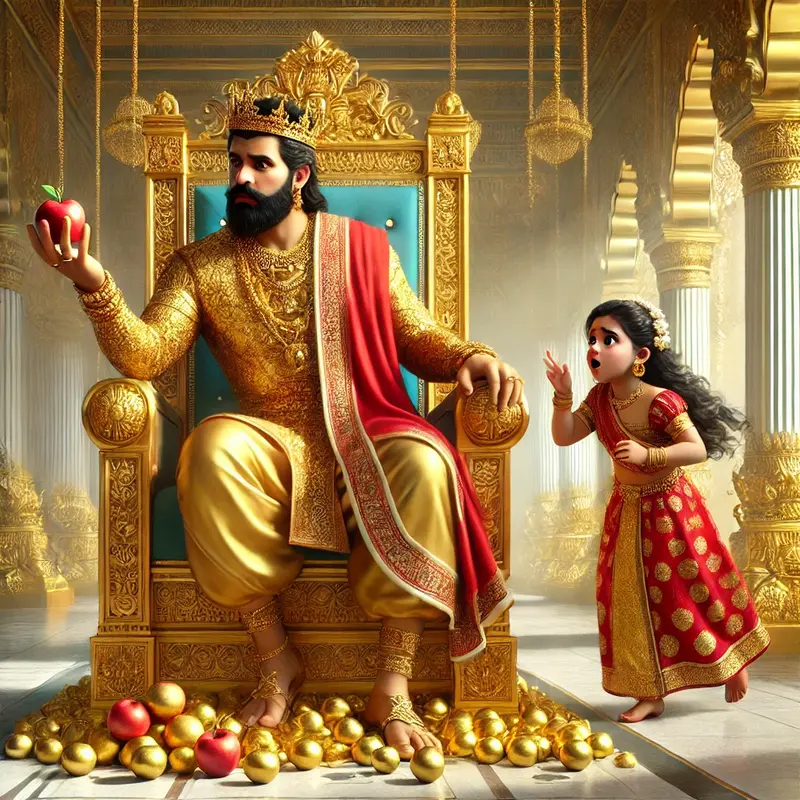 सोने का जादूई स्पर्श | The Magical Touch of Gold - Read in Hindi, English, Urdu & Farsi